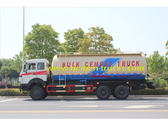 beiben 2534 off road cement transportation truck