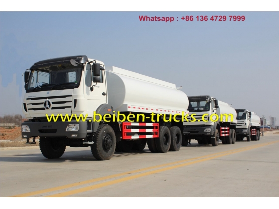 china Beiben 6X4 /6X6 off Road Water Trucks