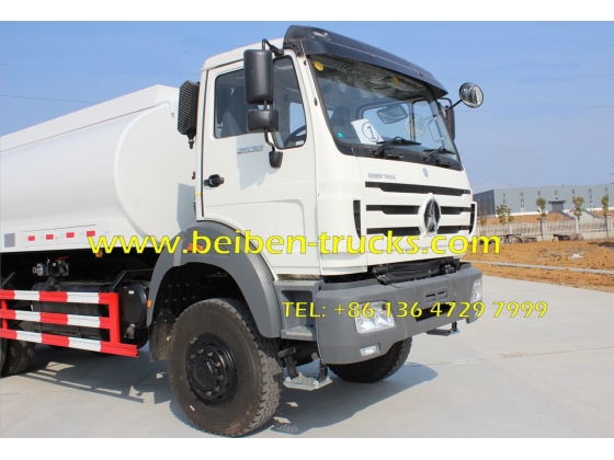 North Benz 6x4 NG80 water sprinkling tank water bowser truck supplier