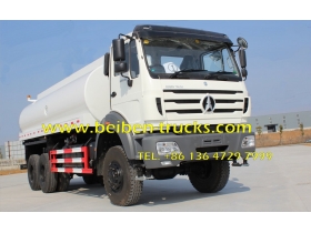 Chine Beiben NG80 6 x 4 20 mètres cubes énergie étoile camions-citernes à vendre