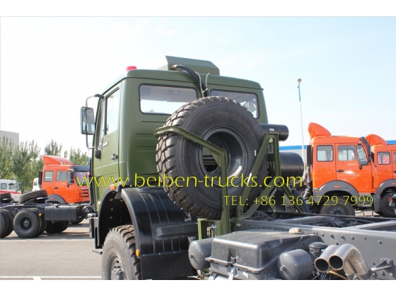 beiben 2636 all wheel drive tractor truck supplier