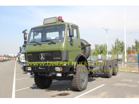 beiben 2636 all wheel drive tractor truck supplier