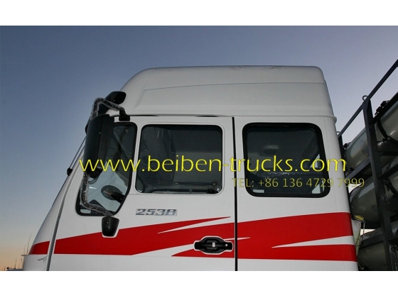 china beiben 2538 CNG trailer tractor