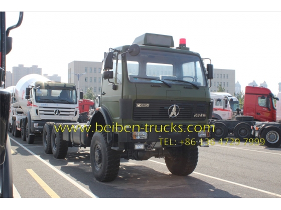 beiben 2636 all wheel drive tractor truck supplier