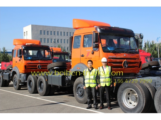 Beiben right hand drive tractor truck supplier