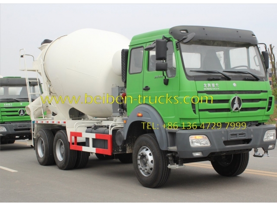 china beiben 2534 cement mixer truck supplier