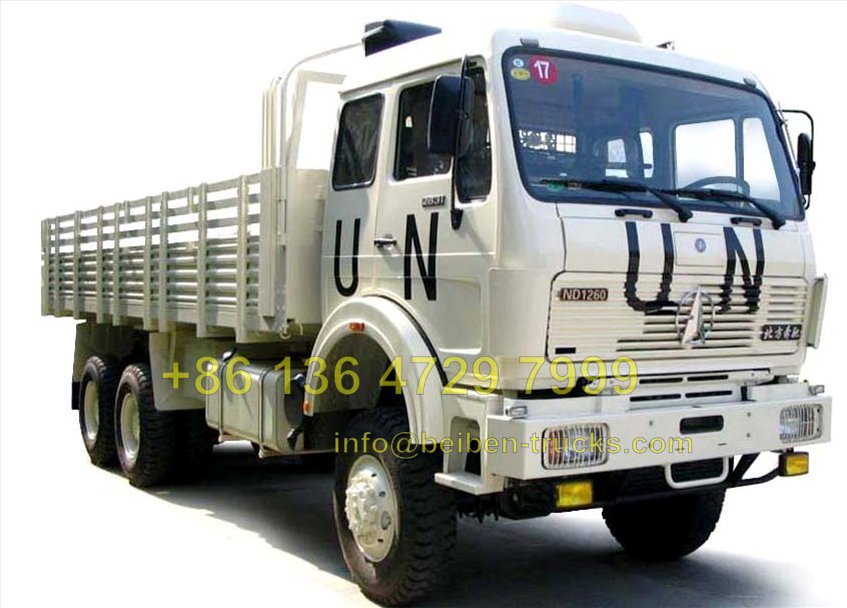 china beiben 6 wheel drive cargo truck
