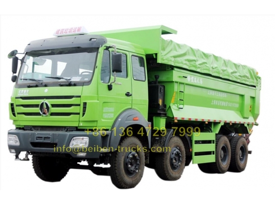 Beiben 12 wheeler 340 Hp dump truck price