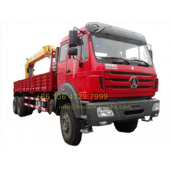 Beiben 12 T truck mounted XCMG crane supplier from china