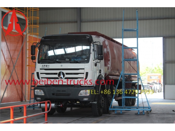 china north benz 8*4 fuel tanker truck price