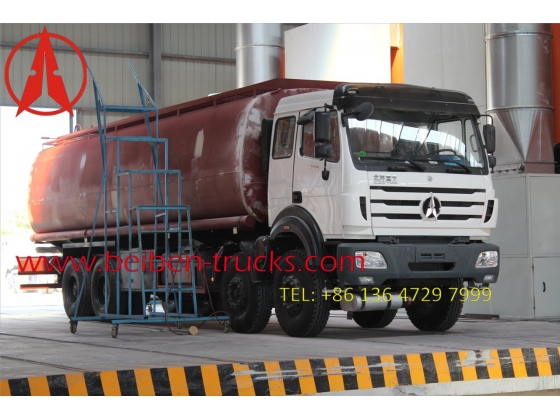 china north benz 8*4 fuel tanker truck price