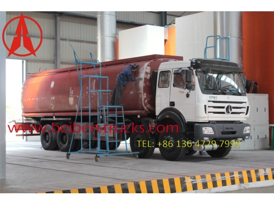 china north benz 8*4 fuel tanker truck price