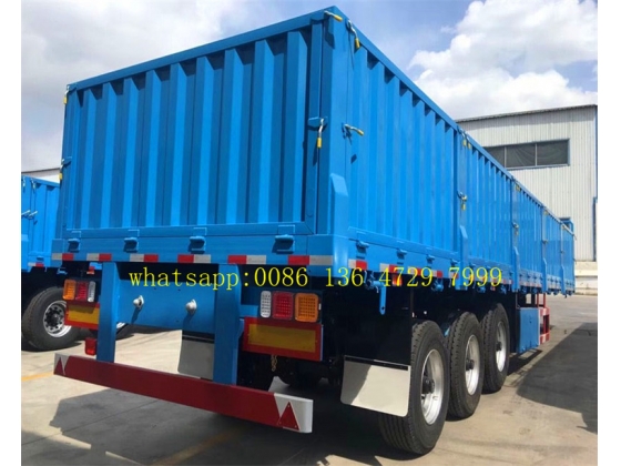 factory price side wall cargo trailer