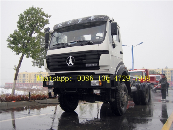 beiben 6*6 drive cargo truck supplier