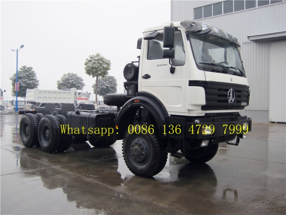 beiben 6*6 drive cargo truck supplier