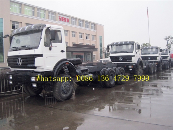 beiben 6*6 drive cargo truck supplier