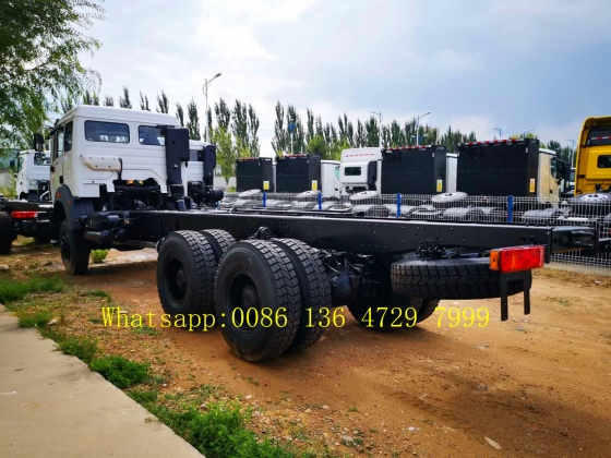 beiben 6*6 drive truck chassis