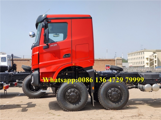 China beiben 3135 off road truck chassis
