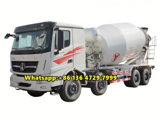 Beiben 8x4 concrete mixer truck