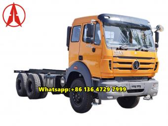 Beiben 6x4 Cargo Truck China north benz 2528 truck chassis