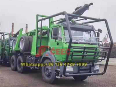 Beiben 2642 6×6 log transport truck