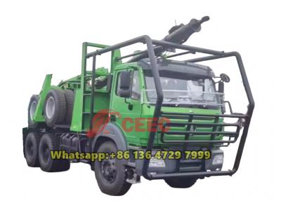 Beiben 2642 6×6 log transport truck