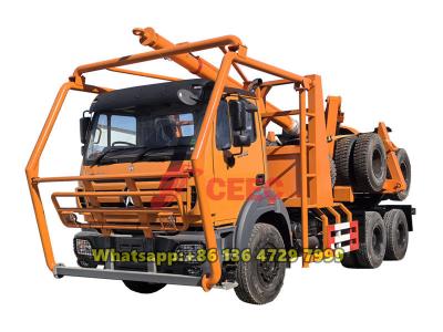 Beiben 10 wheeler logging truck for sale