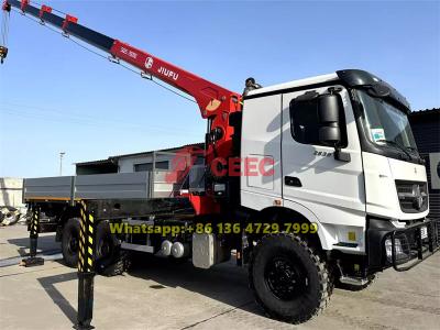 Beiben V3 telescopic boom cane truck
