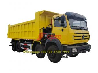 Beiben 8×4 heavy dump truck