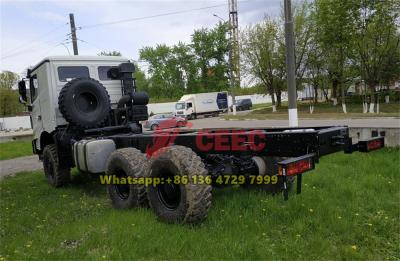 beiben 6x6 off road drive truck chassis