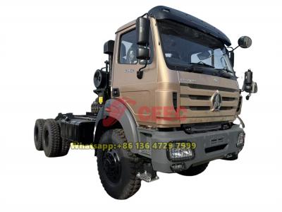 beiben 6x6 off road mining dump truck