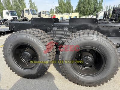 beiben 6x6 off road mining dump truck