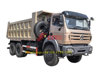 Beiben 6×6 RHD tipper truck
