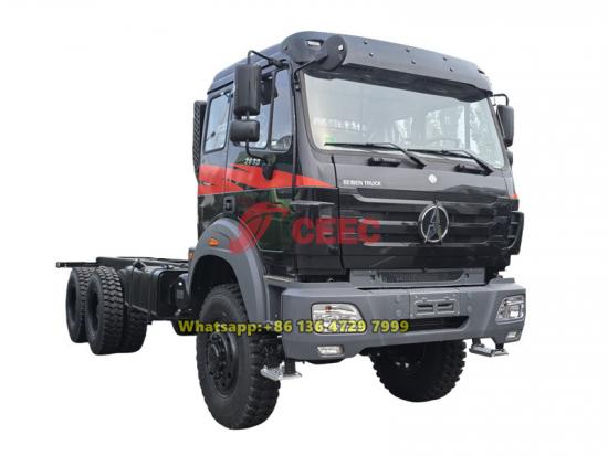 Beiben 6×6 chassis for cargo truck