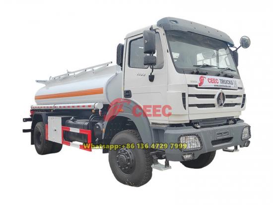 Beiben 4×4 all wheel drive fuel truck