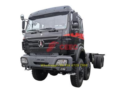 Beiben 8×8 off-road cargo chassis
