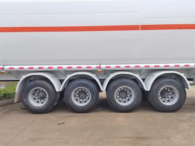 4 axles oil tanker semi trailer