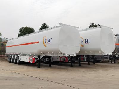 4 axles oil tanker semi trailer