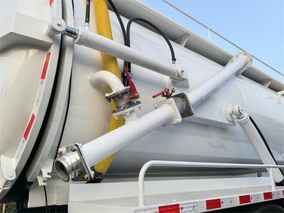 Beiben 6 wheeler vacuum tank truck
