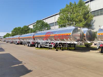 Venezuela 36000 liters oil tanker trailer