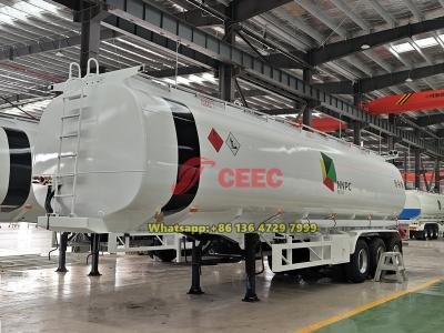 Camion-citerne à carburant de 45 000 litres de la NNPC au Nigéria