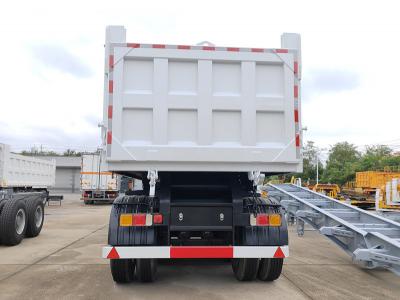 Côte d'Ivoire 3 axle heavy duty tipper trailer