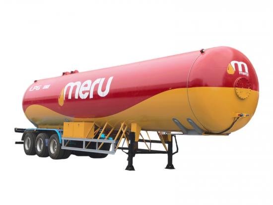 56000L LPG tanker trailer for Uganda