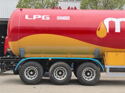 56000L LPG tanker trailer for Uganda