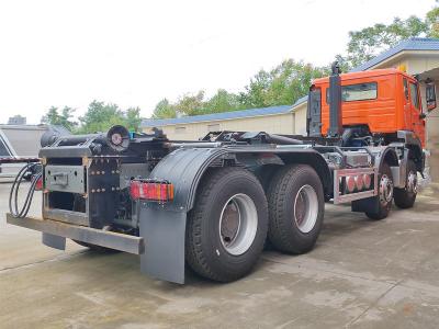 Beiben 12-wheeler hook loader garbage truck