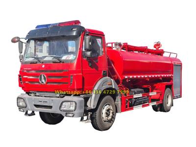 Egypt Beiben 6 wheeler water tender truck