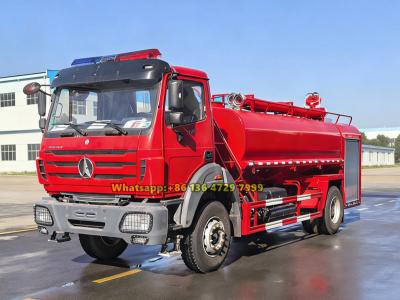 Egypt Beiben 6 wheeler water tender truck