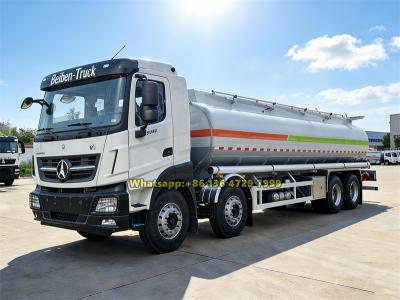 Beiben 30000 liters fuel tanker truck for Uzbekistan