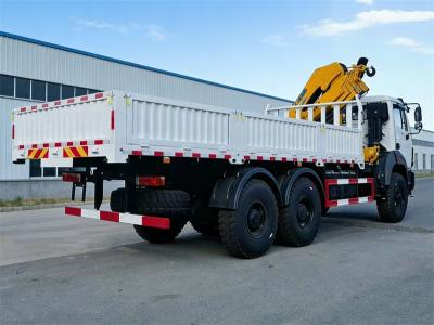 Beiben 6×6 off-road truck mounted crane