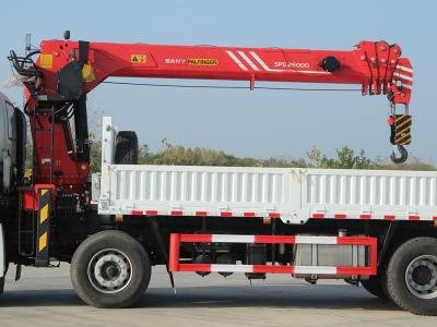 Beiben 12-wheeler boom crane truck